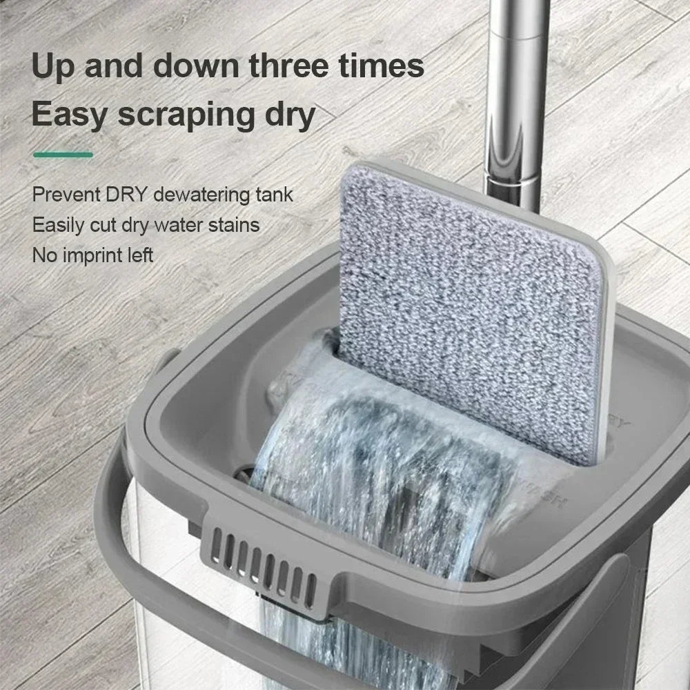 Self-Squeeze Mop with Bucket