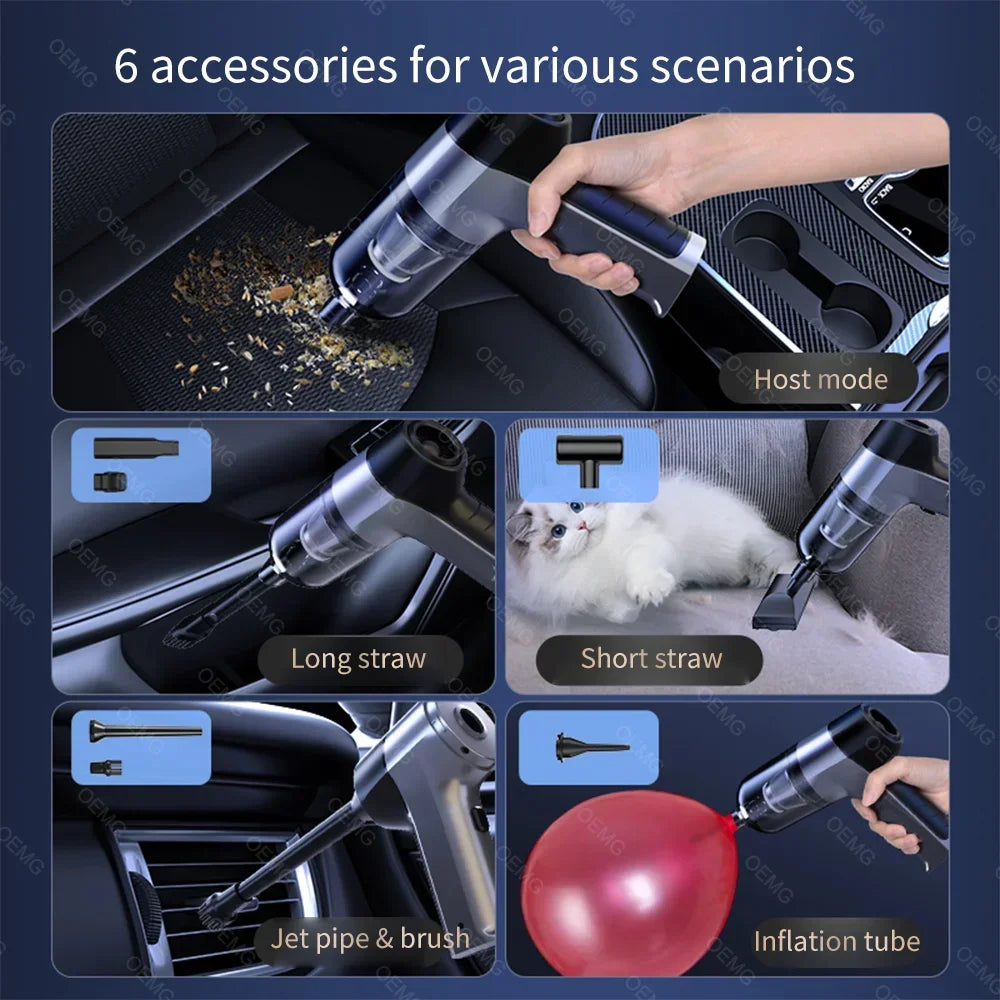 Wireless Handheld Car Vacuum Cleaner