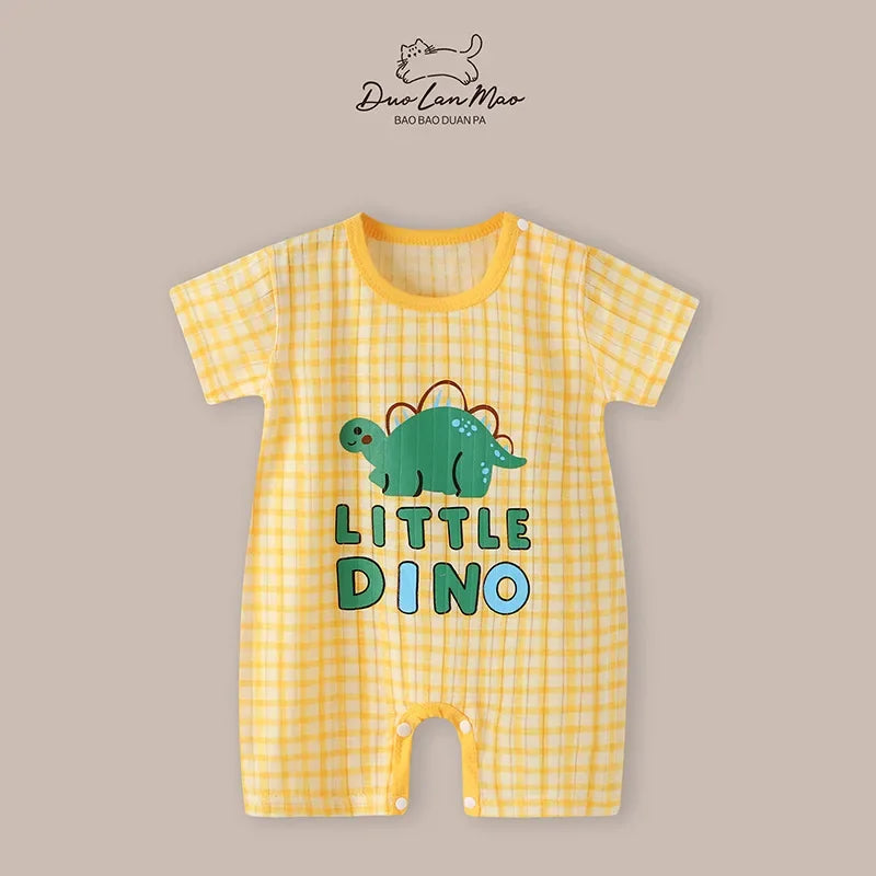 Summer Baby Cartoon Romper
