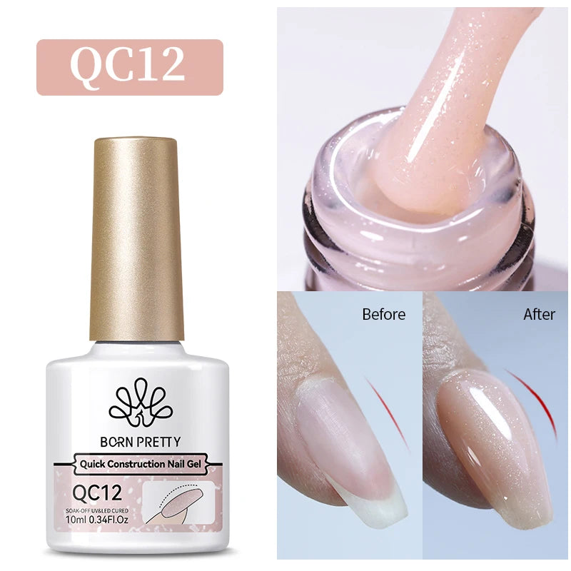 Super Top Coat and Base Gel Nail Polish Set