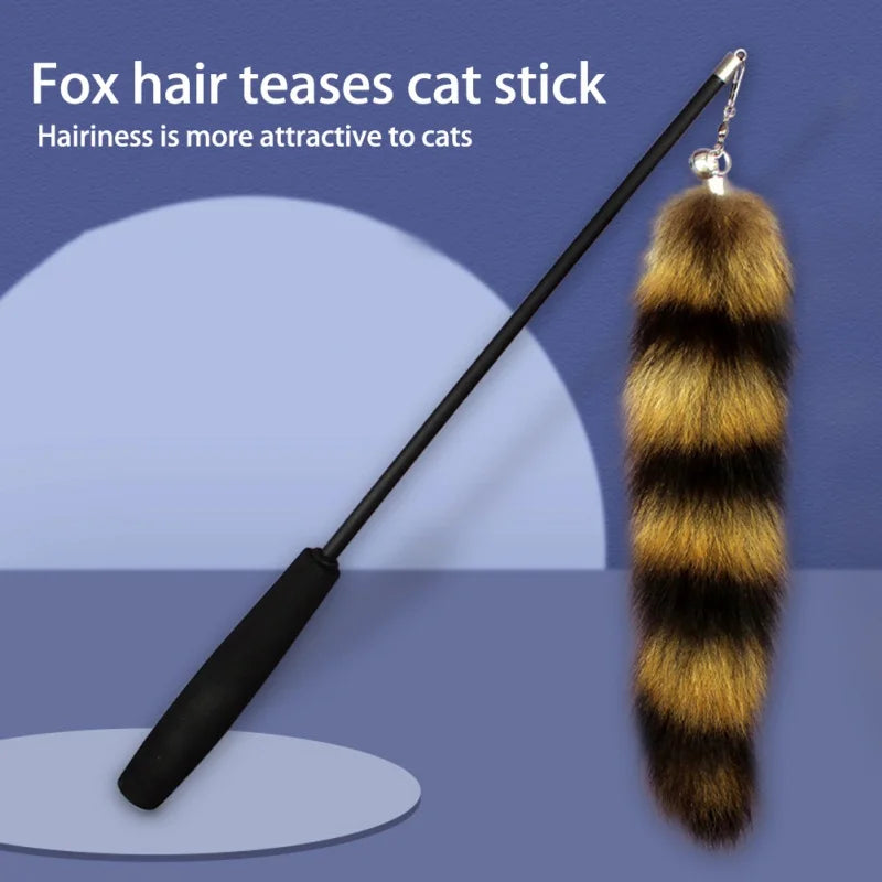 Funny Feather Cat Teaser Stick