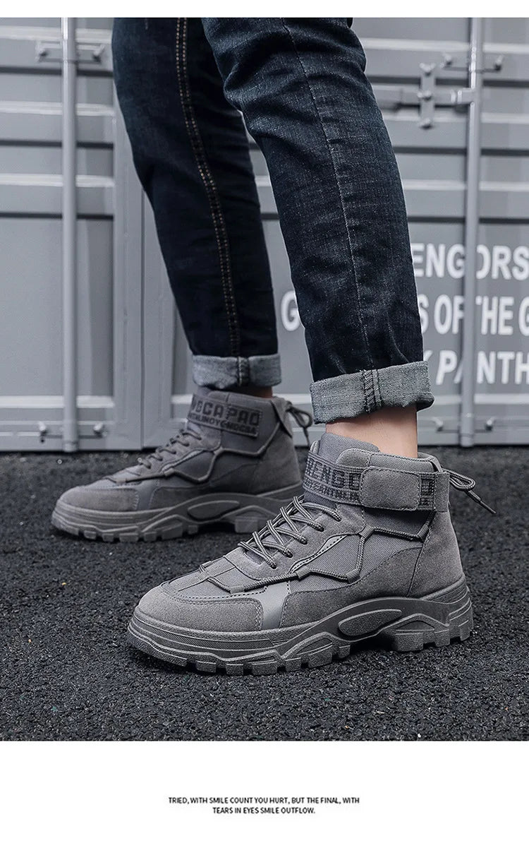 Men's Platform Desert Boots