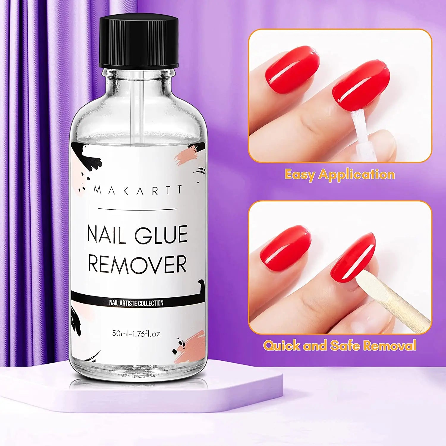 Acetone-Free Nail Glue Remover