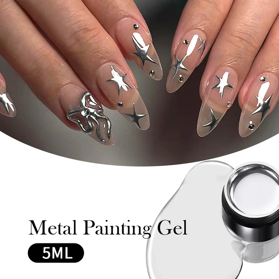 Metallic Chrome Painting Gel