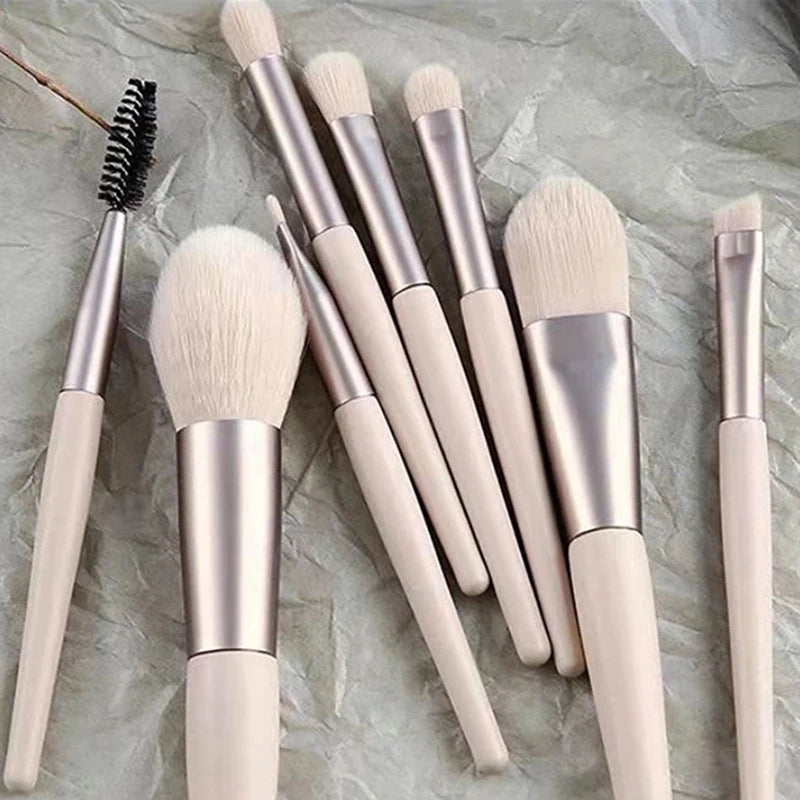 8-Piece Makeup Brush Set