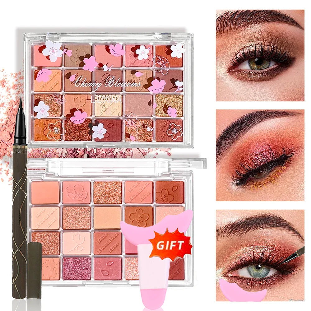 20-Color Eyeshadow Palette