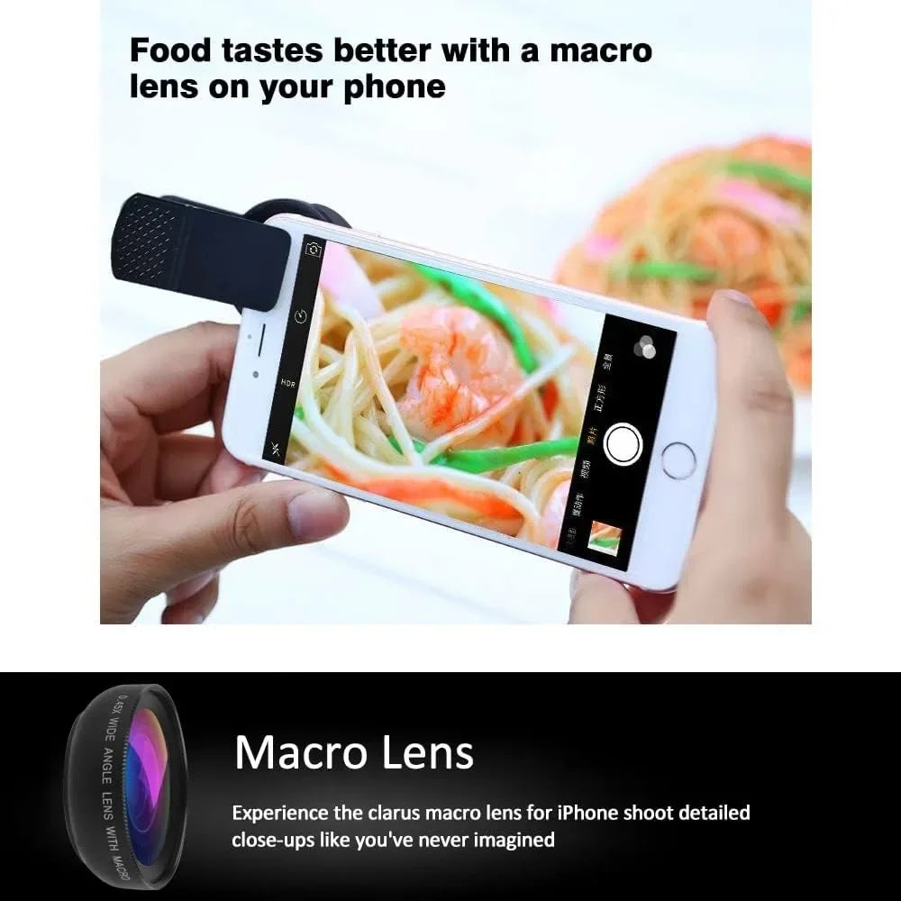 2-in-1 Mobile Lens Clip