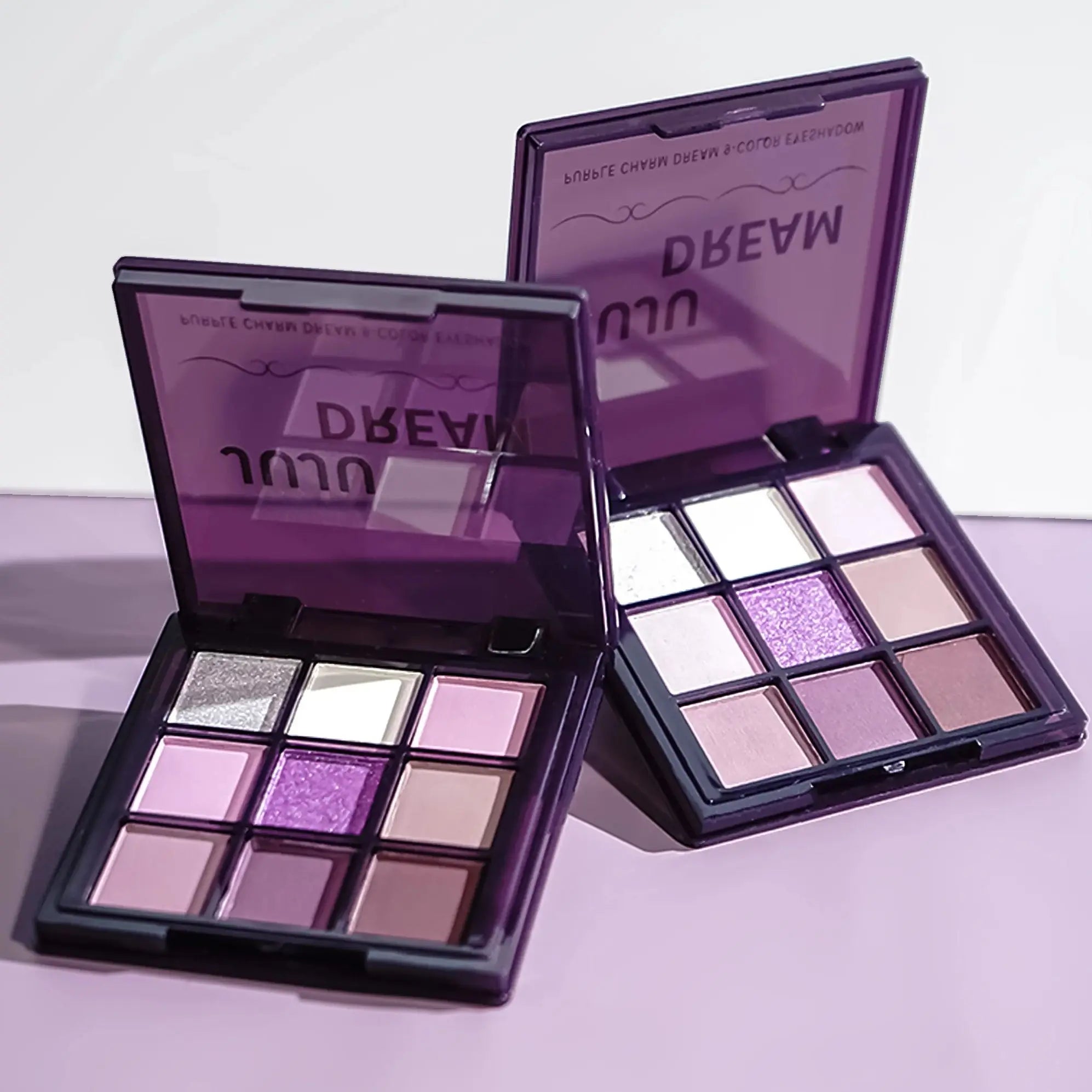 9-Color Purple Eyeshadow Palette