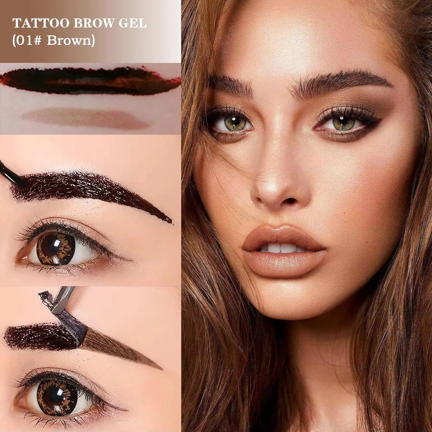 Peel-Off Eyebrow Tattoo Tint