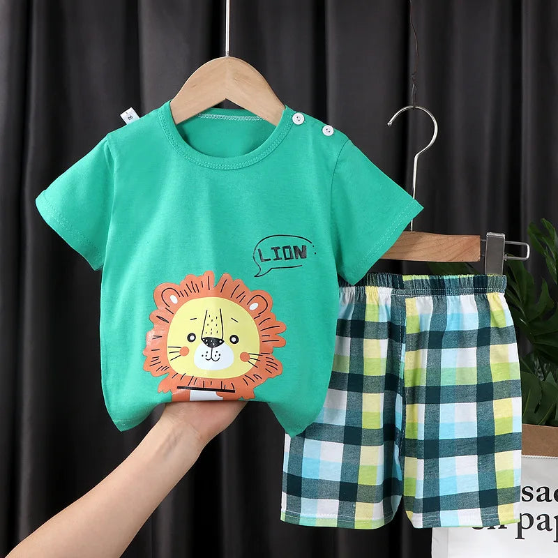 Summer Baby Outfit Set