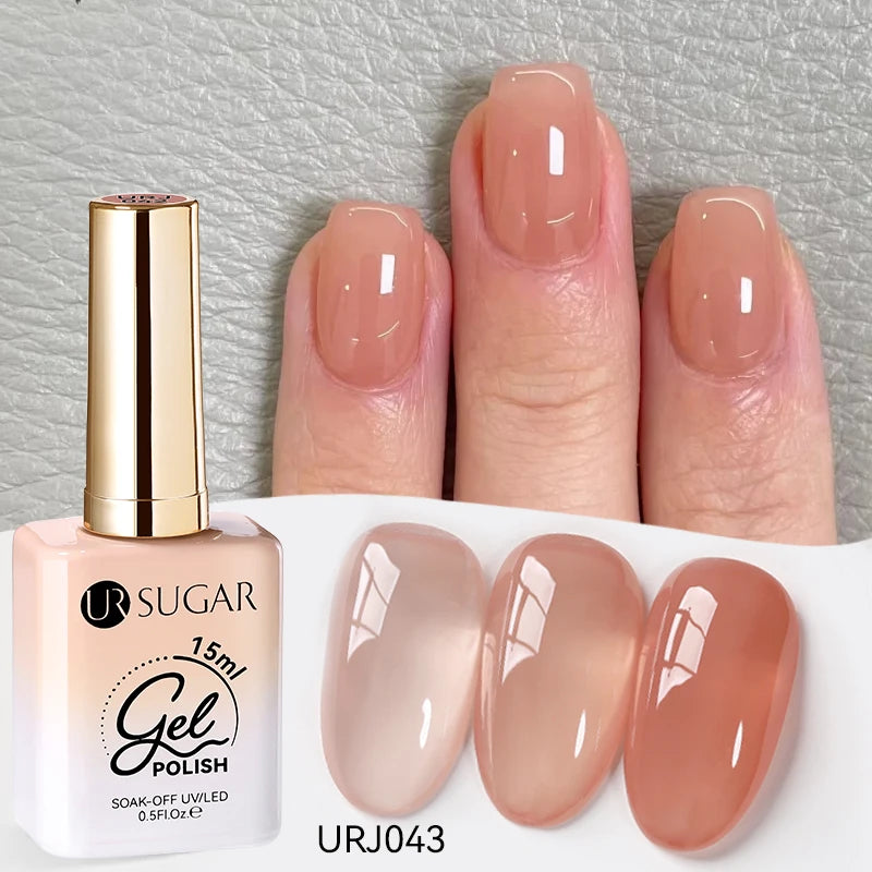 Jelly Milky White Translucent UV Gel Polish