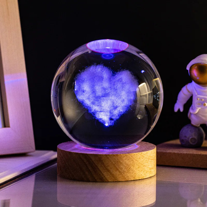 Cosmos Crystal Ball Night Light
