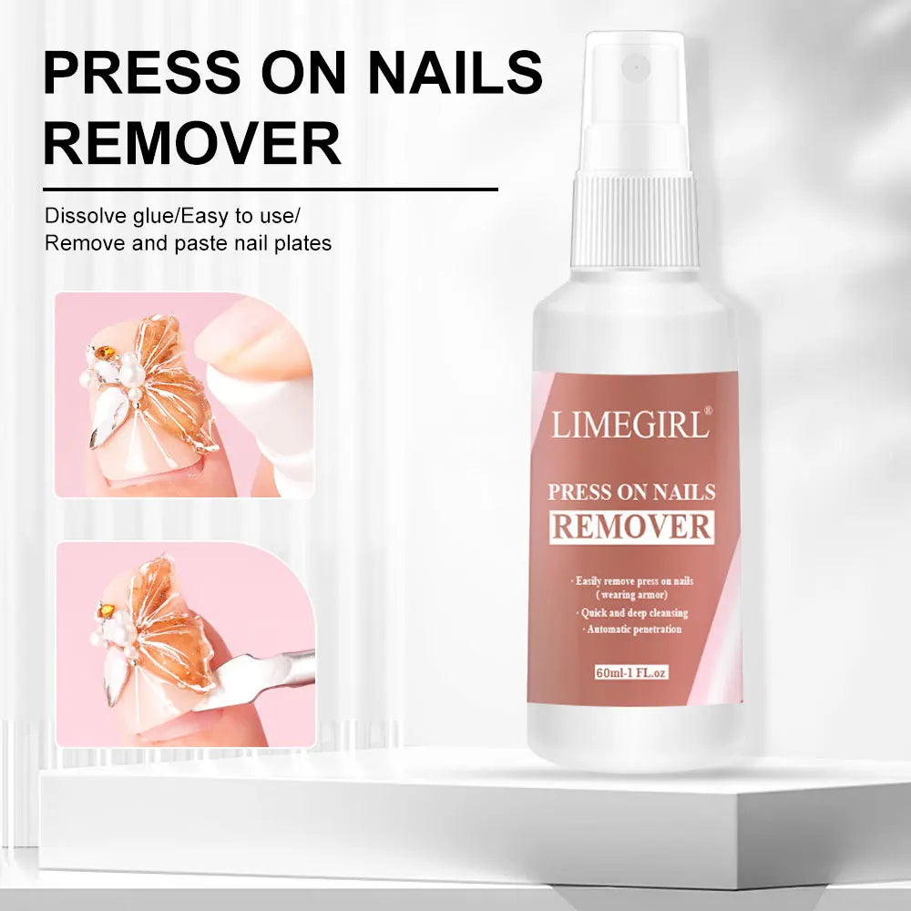 60ml Nail Gel Remover Softens Fake Nails