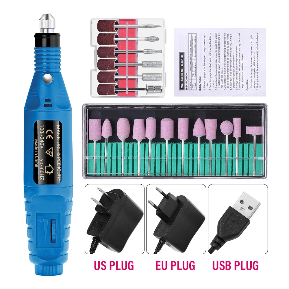 Electric Nail Drill Machine