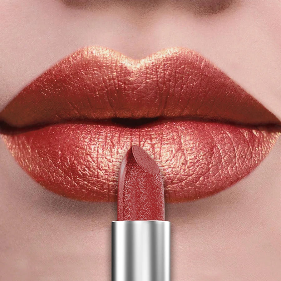 21-Color Metallic Glitter Lipstick Set
