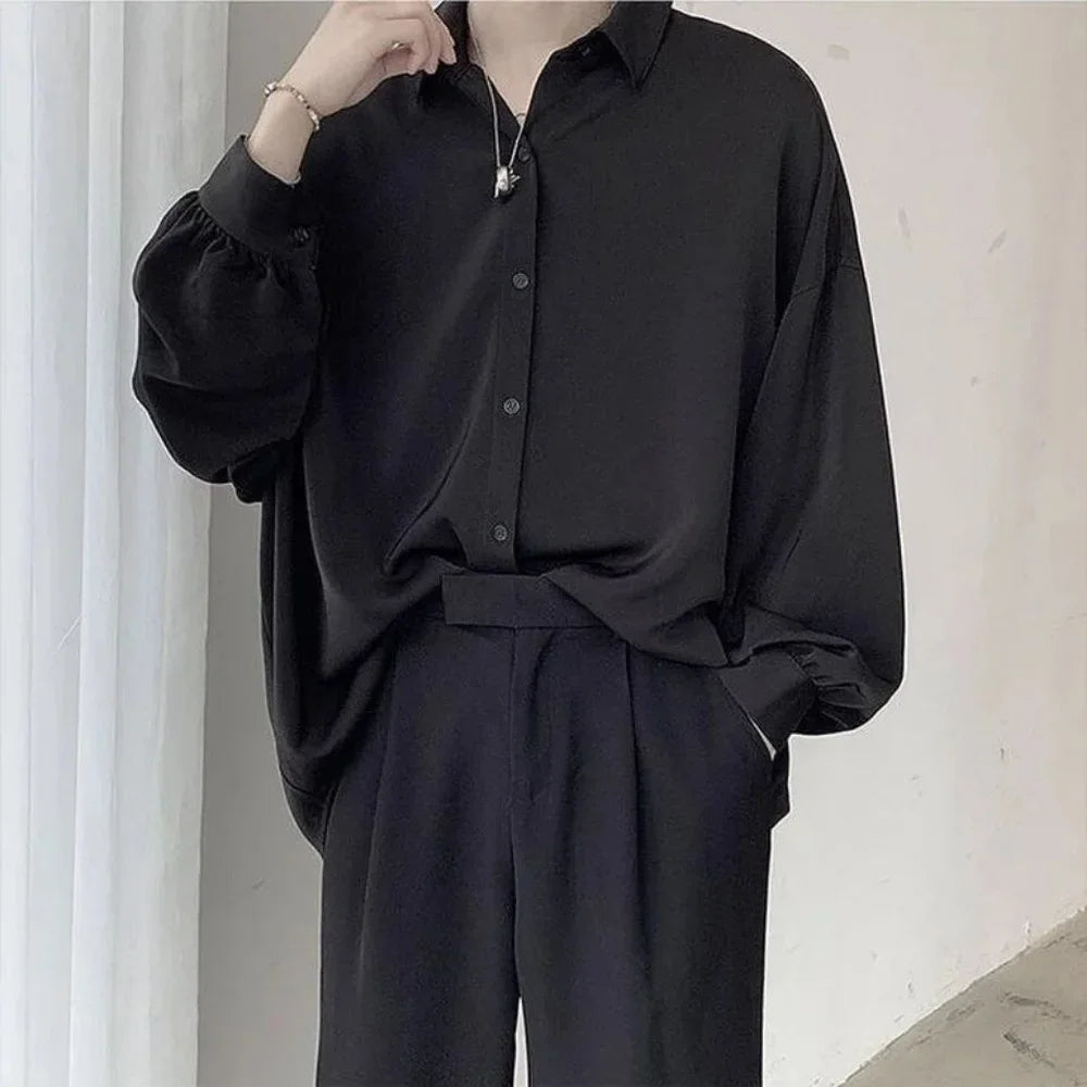 Korean Style Oversized Men’s Shirt