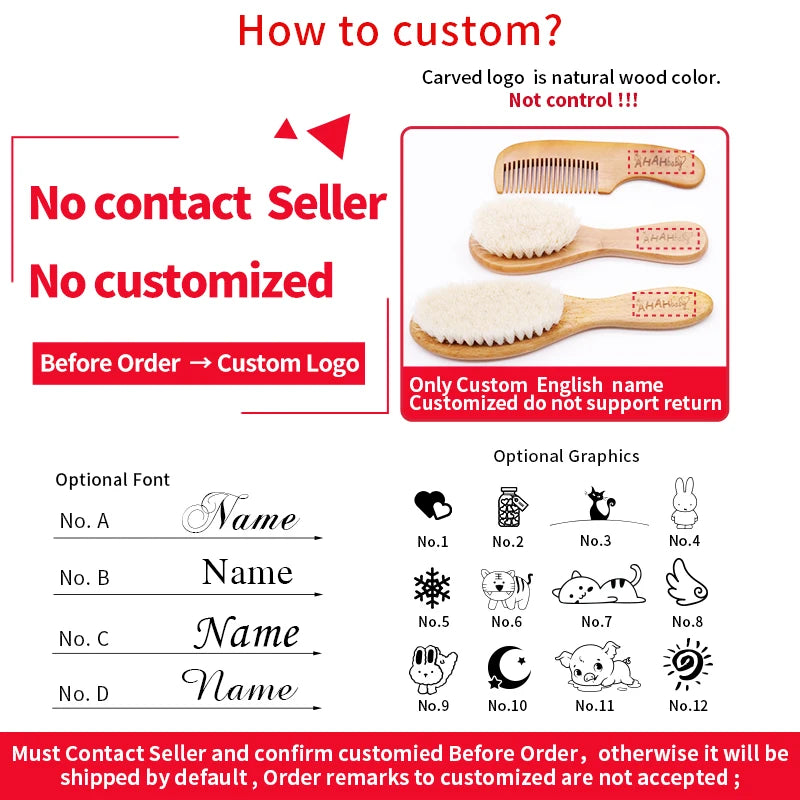 Boar Bristle Wooden Hair Brush