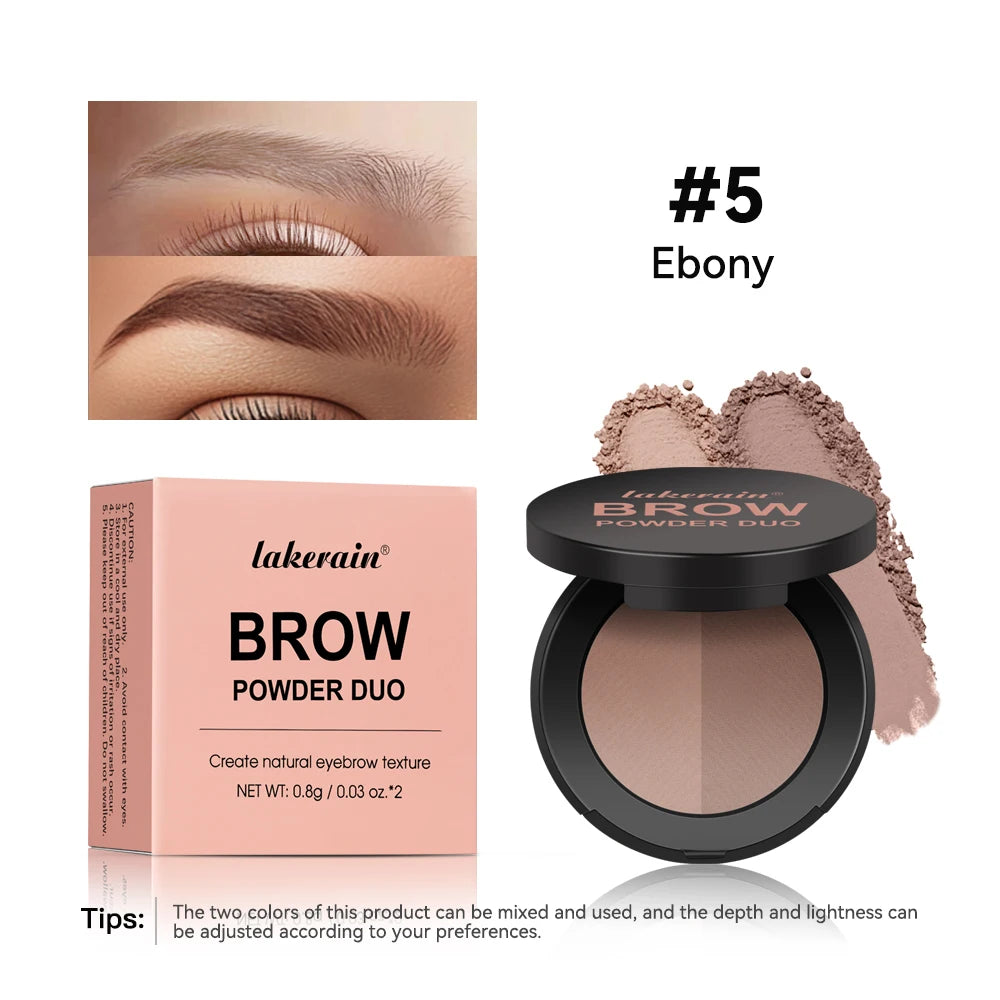 6-Color Dual Brow Powder Palette