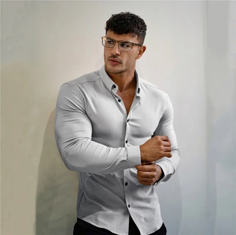 Slim Fit Long Sleeve Shirt