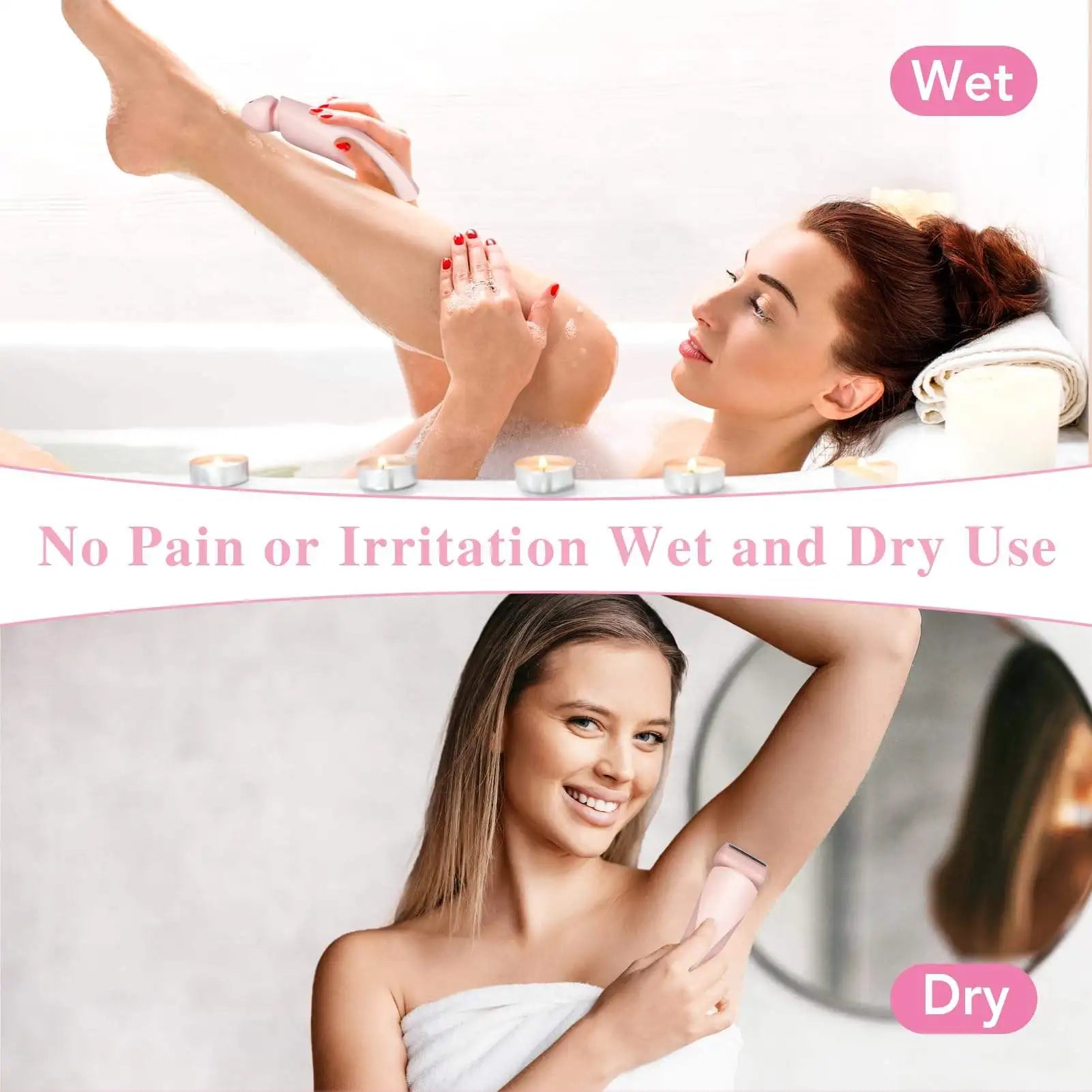 2-in-1 Electric Epilator & Shaver