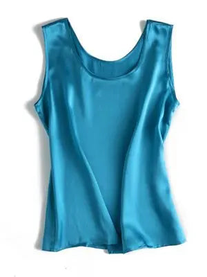100% Real Silk Sleeveless Tank