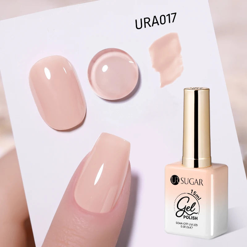 Jelly Milky White Translucent UV Gel Polish