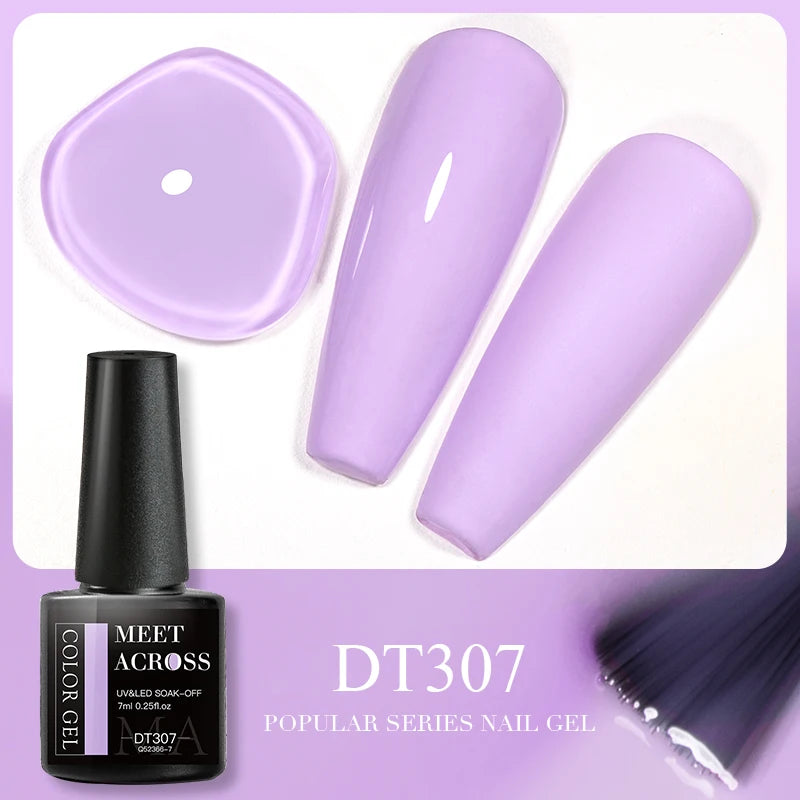 5ml Pink Dried Flower Gel Nail Polish