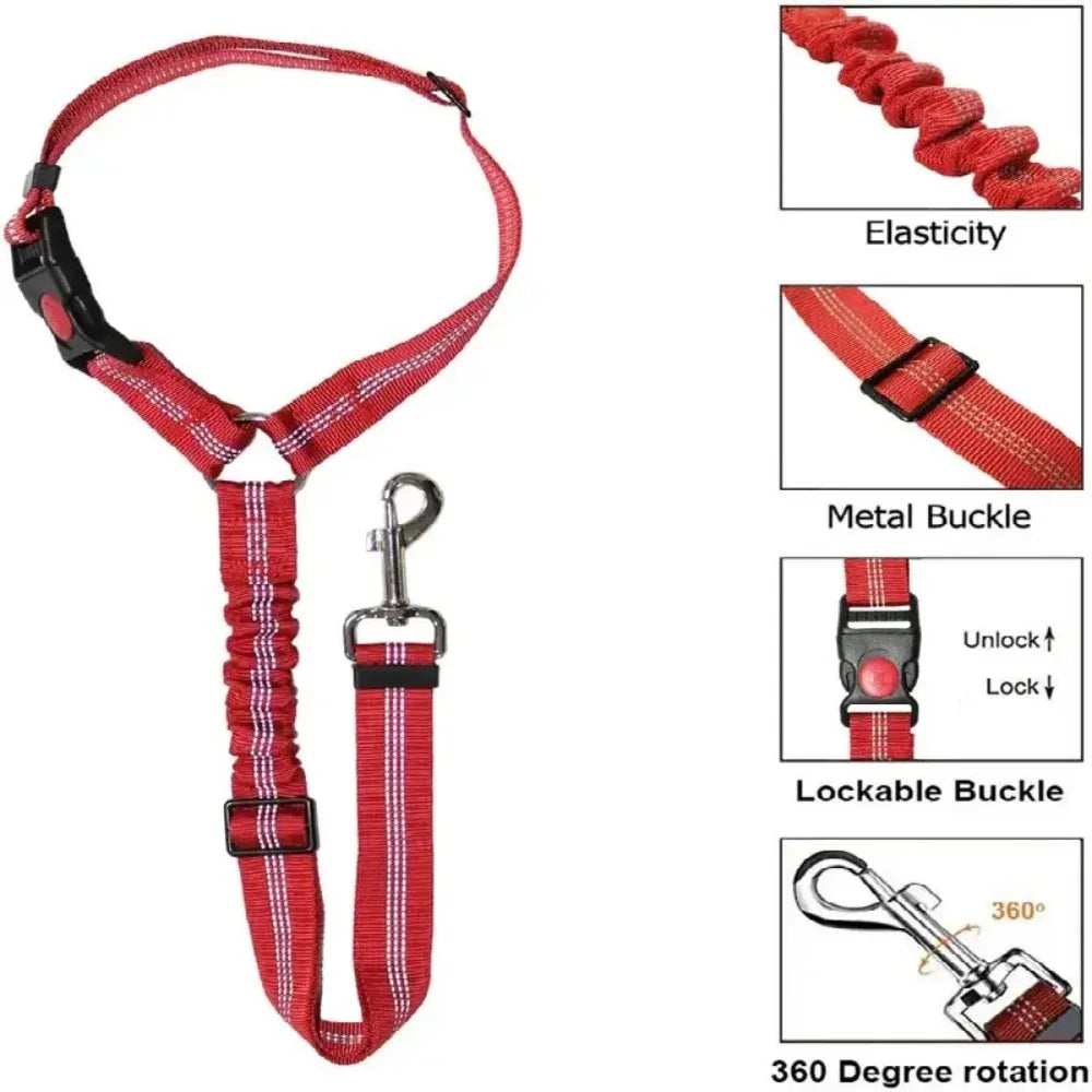 Reflective Pet Car Seat Belt