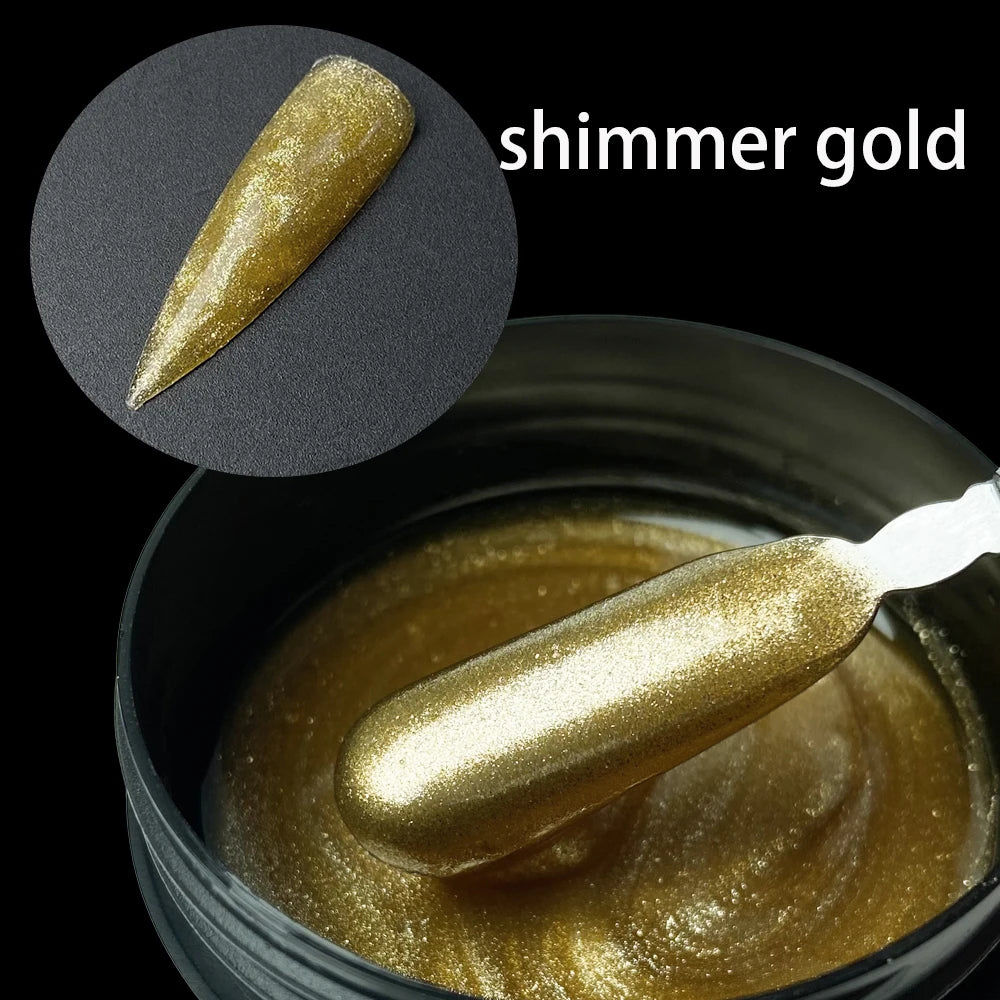 Glitter Milky Hard Builder Gel