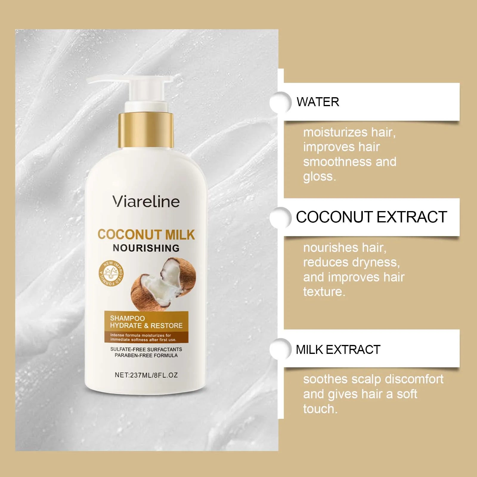 Coconut Milk Deep Clean Shampoo