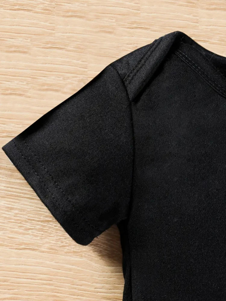 Minimalist Milk Print Baby Onesie