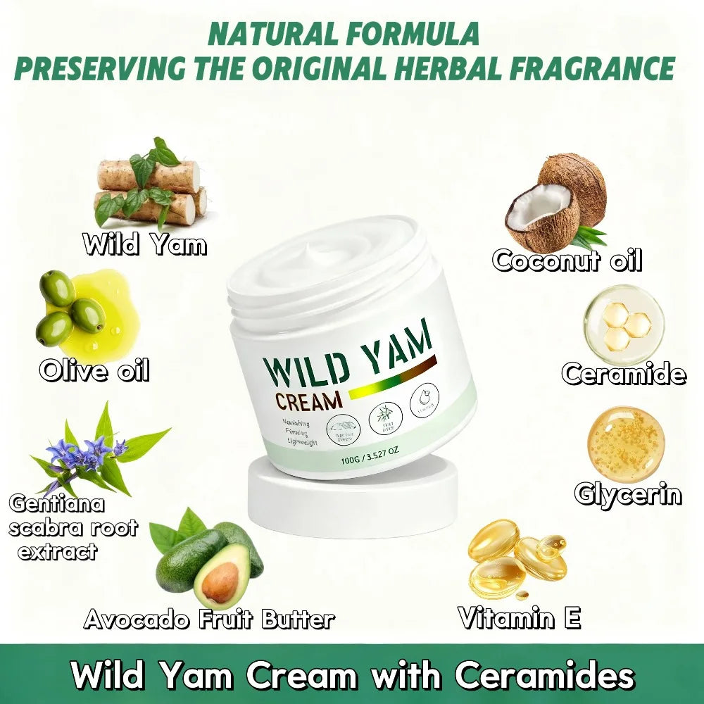 Organic Wild Yam Cream