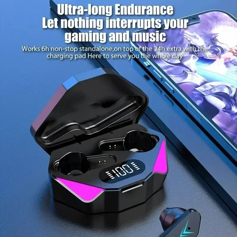 X15 TWS Bluetooth Gamer Earbuds