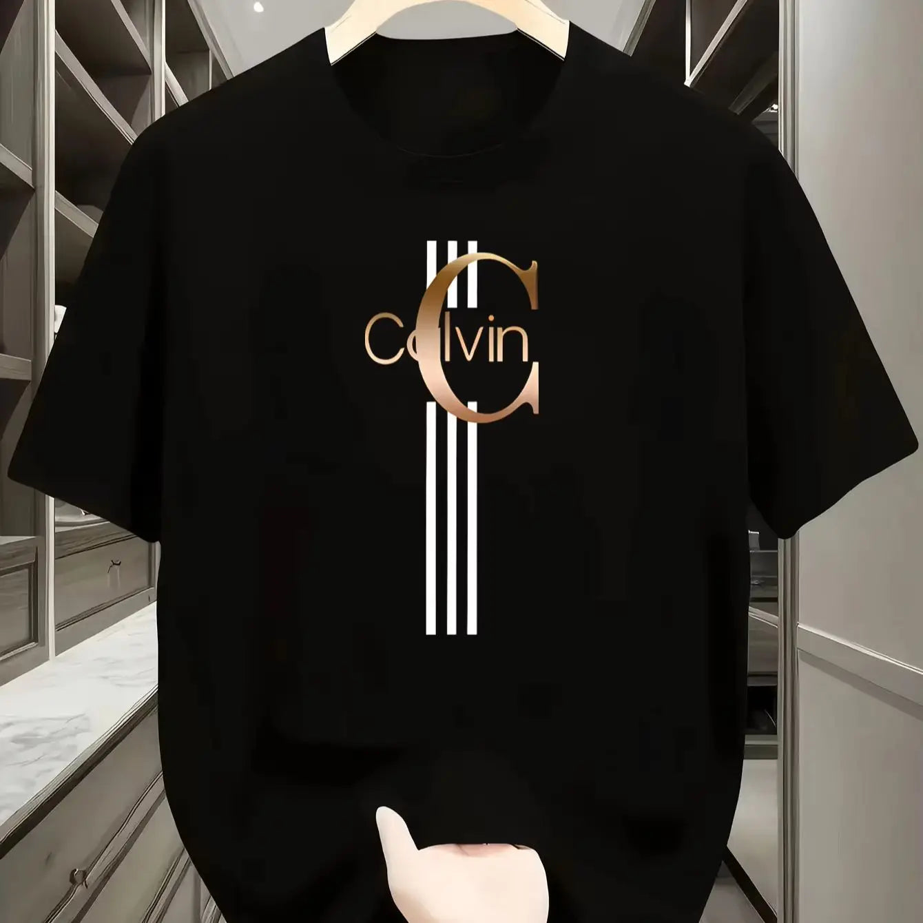 Creative Letter Print T-Shirt