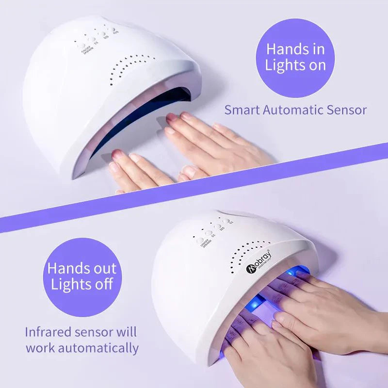 Use UV LED Nail Dryer