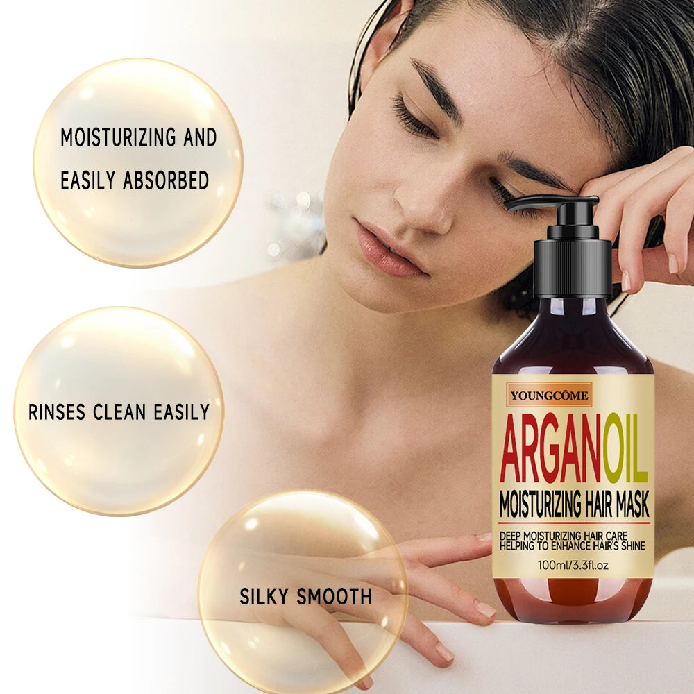 Morocco Curl Styling Cream Revitalizing Hair Mask