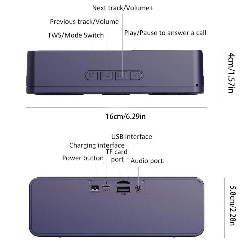 S18 Wireless Bluetooth Smart Speaker