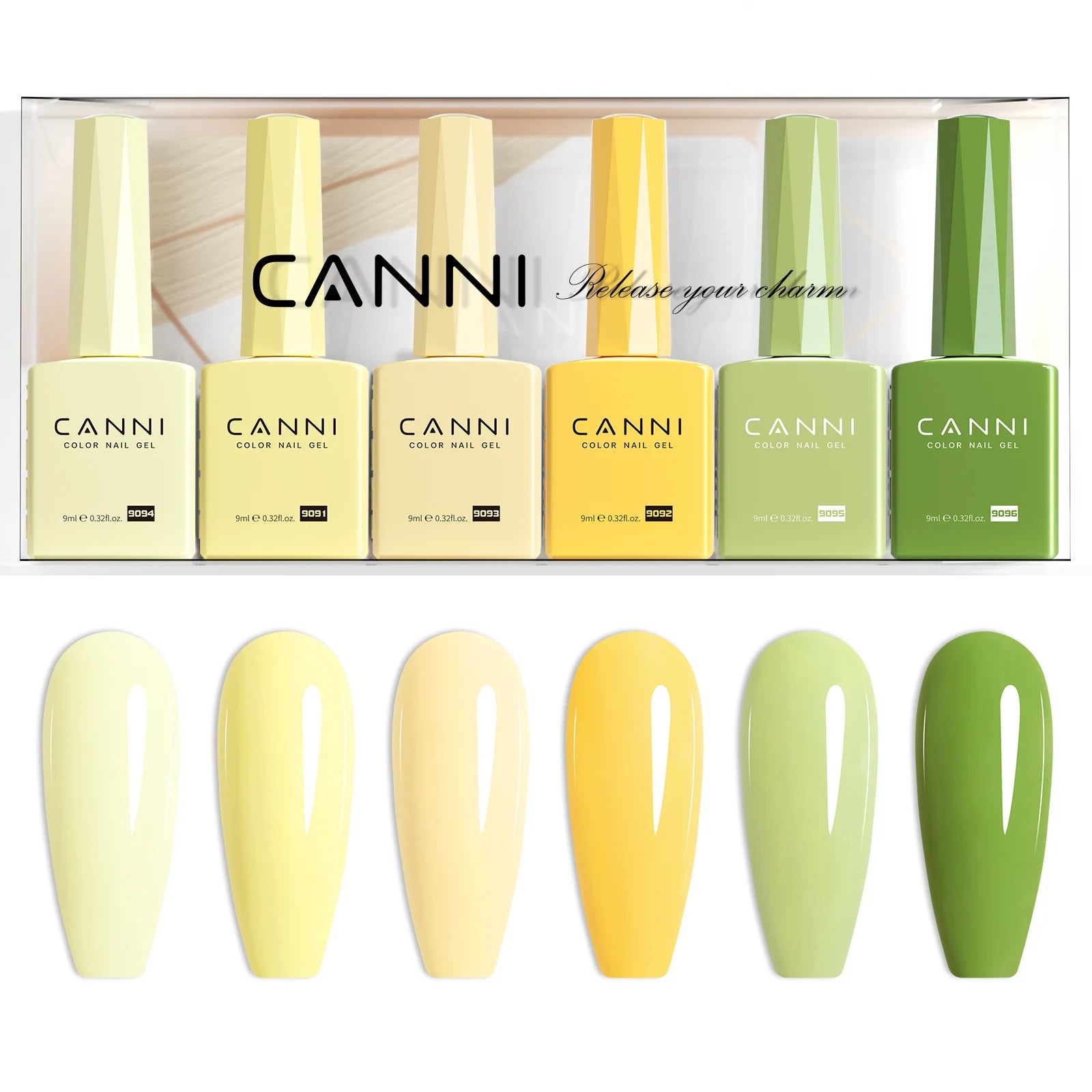 HEMA Free 9ml Nail Gel Polish Kit