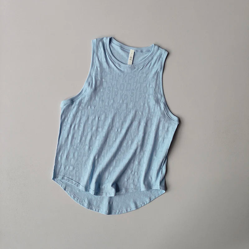 Quick-Dry Loose Fit Sleeveless Yoga & Fitness Top
