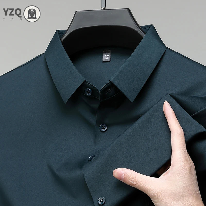 Solid Color Business Shirt