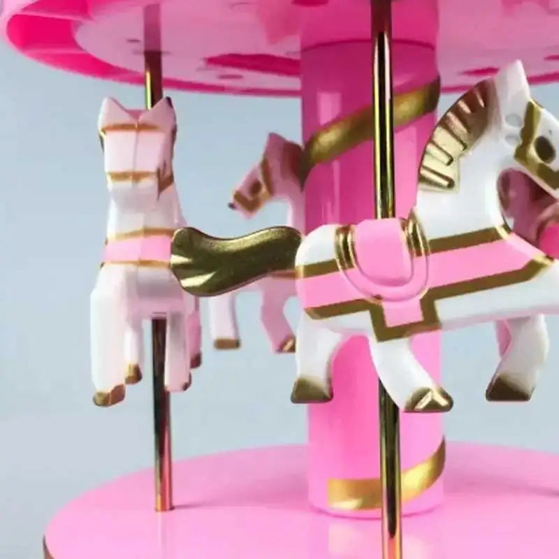 Romantic Luxury Carousel Music Box