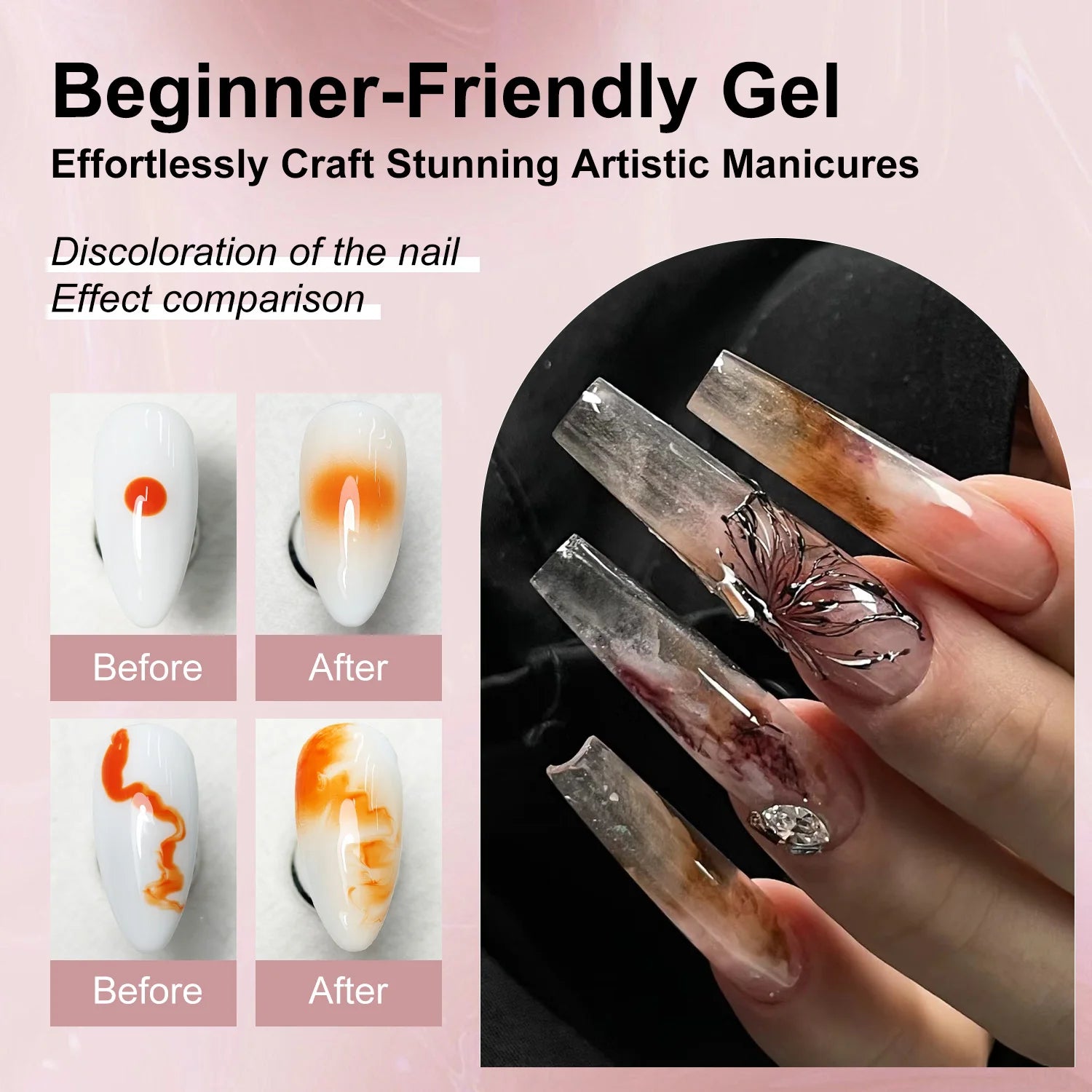 Clear Blooming UV Gel Polish