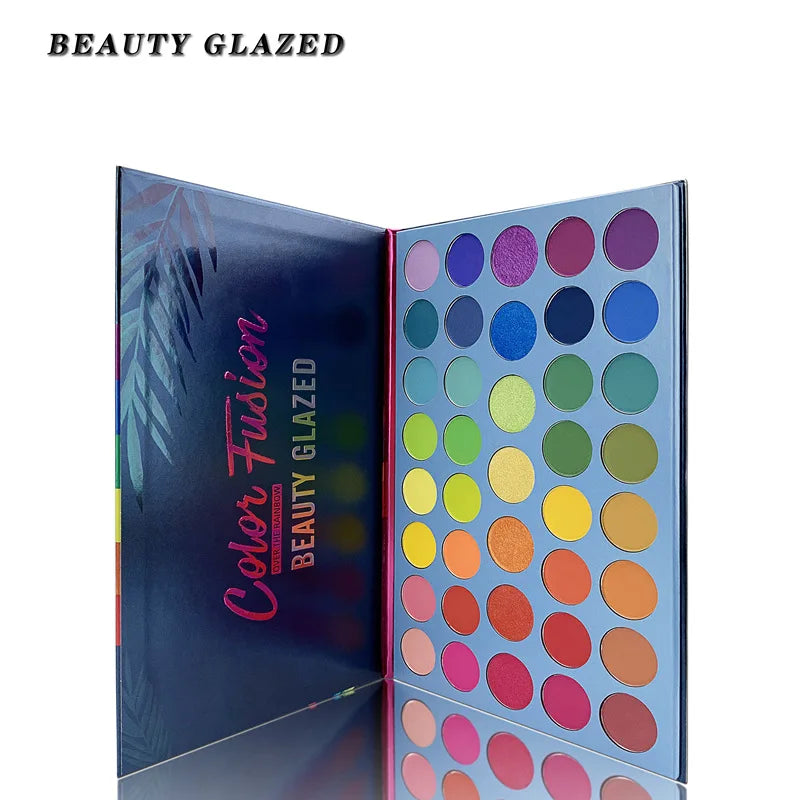 39-Color Neon Glitter and Matte Eyeshadow Palette