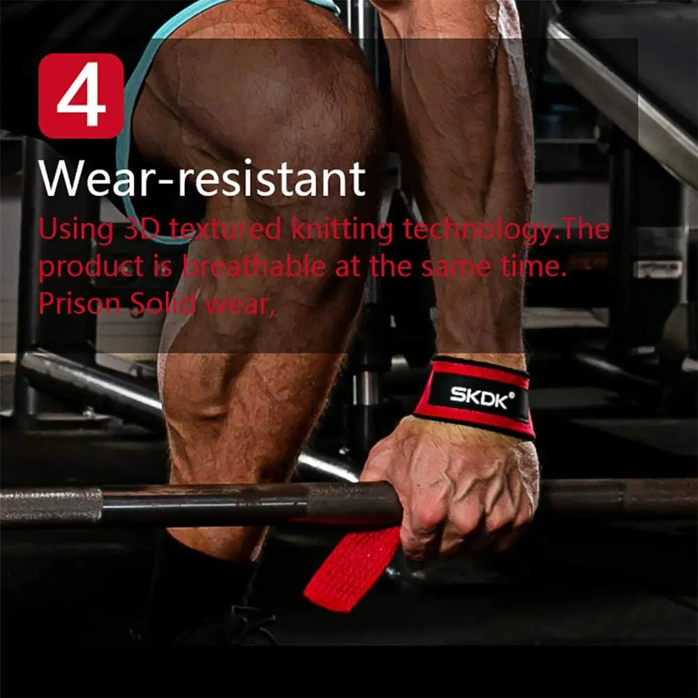 Anti-Slip Weightlifting Wrist Straps