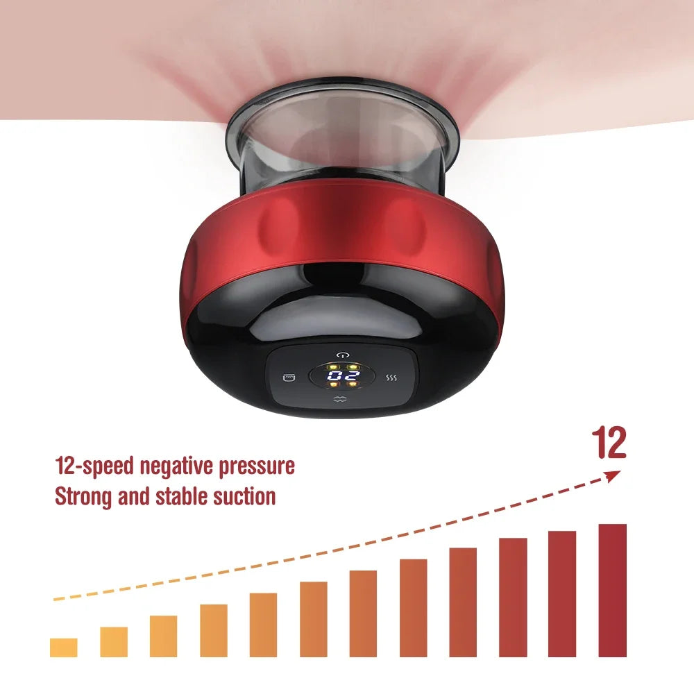 ntelligent Vacuum Cupping Massage Device