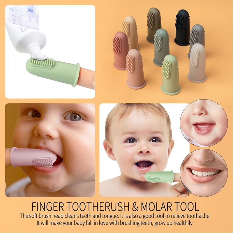 Soft Silicone Training Toothbrush
