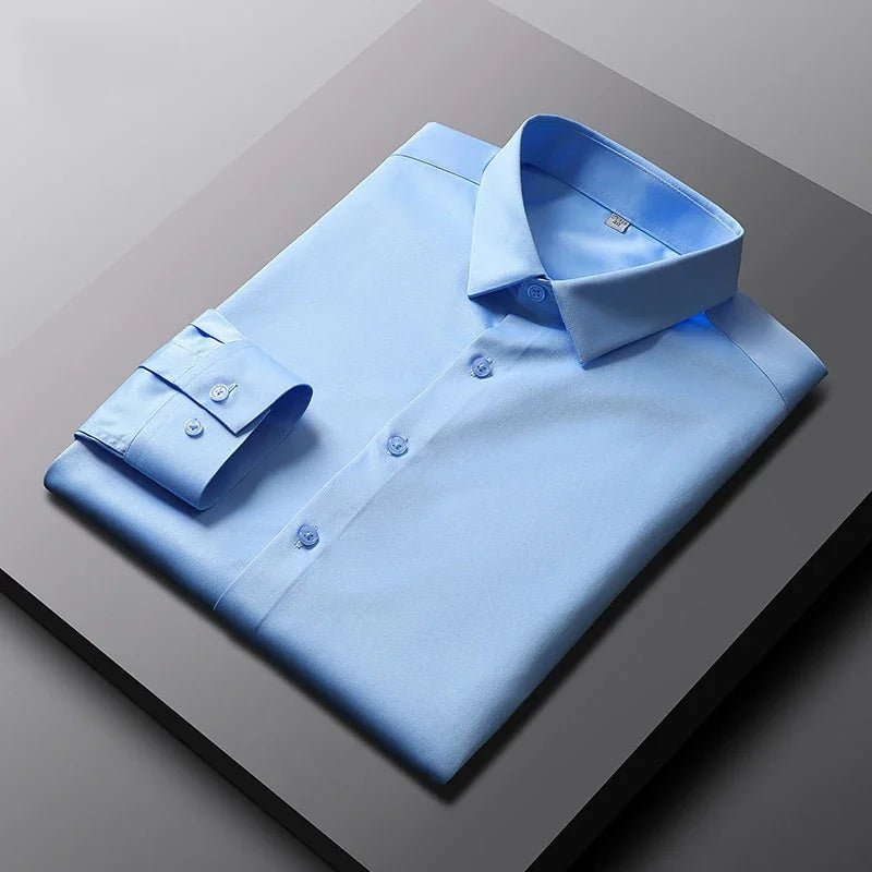 Men’s Wrinkle-Free Long Sleeve Shirt