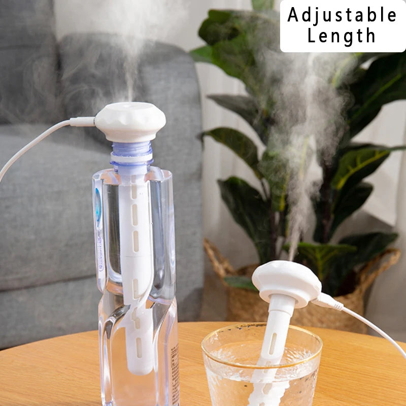 Mini Ultrasonic Air Humidifier LED Lamp USB Aroma Diffuser