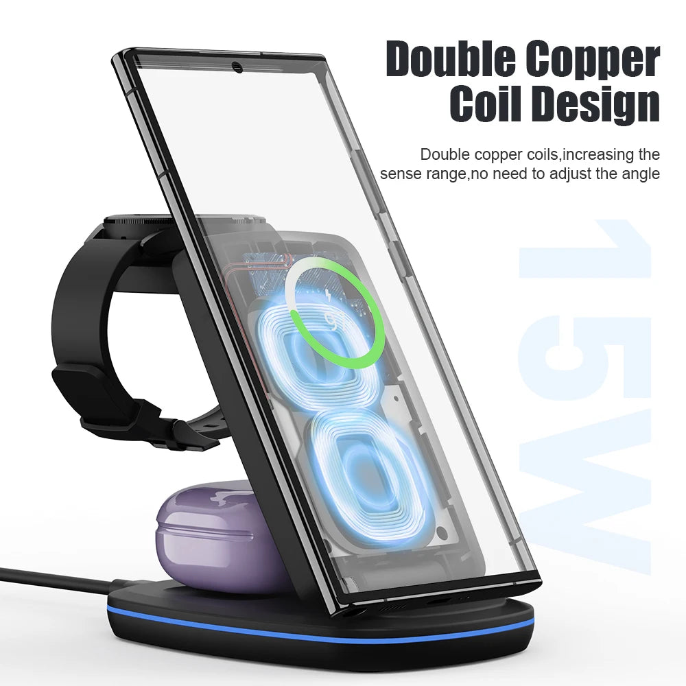 3-in-1 Wireless Charger Stand
