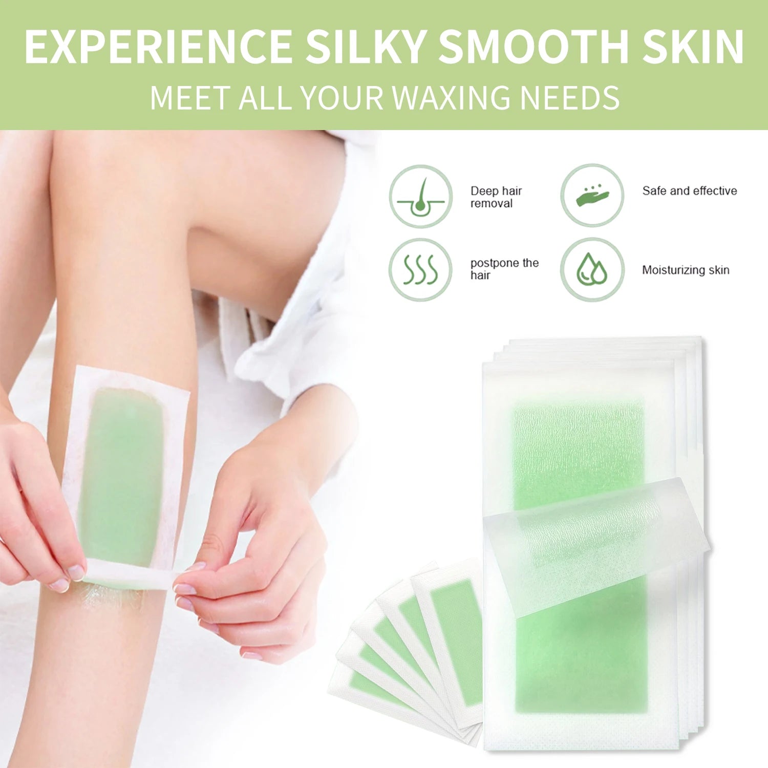 Cold Wax Depilatory Strips